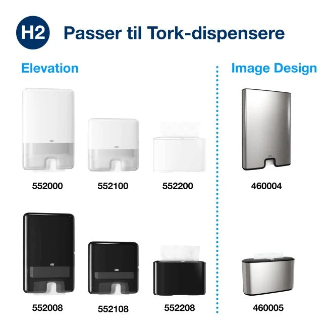 Håndtørk H2 Xpress Premium Soft 2l Z