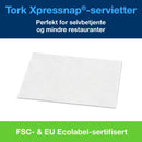 Tørkepapir; Serv Tork Interfold Premium N4 Hvit (8000 stk)
