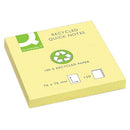 Notatblokk gul resirkulert