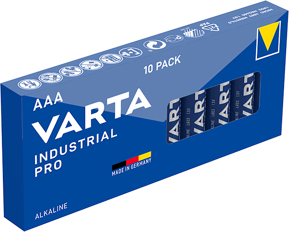 Batteri Industrial Pro AA/LR06 og AAA/LR03