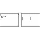 Konvolutter med vindu. C5, 500 stk