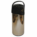 Kaffekanne 1.9 L m/pumpe sølv/sort (per stk)